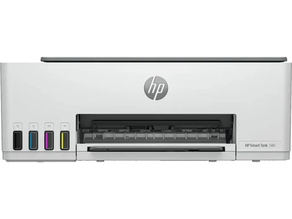 HP Smart Tank 580 All-in-One Multi-function Wi-Fi Color Ink Tank Printer for Print/Scan/Copy/Wireless with Up to 8000 Black & 6000 color pages in box