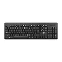 HP K160 Wireless Keyboard/Quick Comfy accurate/12 Fn Shortcut Keys/Plug and Play USB, Black