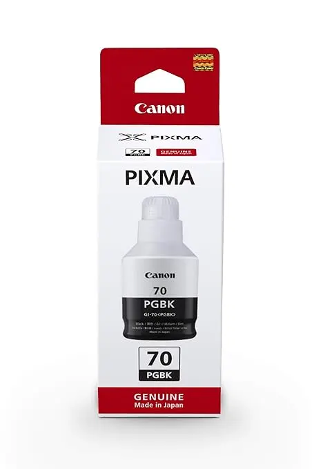 Canon PIXMA GI70 PRINTERS BLACK, GM2070,GM4070,G5070,G6070,G7070 - PIXMA GI70PGBK