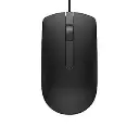 Dell MS116 Wired Optical Mouse, 1000DPI, LED Tracking, Scrolling Wheel, Plug and Play
