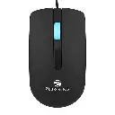 ZEBRONICS Juggle Wired Optical Mouse with 3 Buttons, High Precision, 1200 DPI, Works on Most Surfaces, USB Interface, 1m Cable Length 