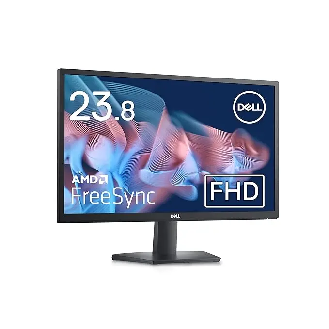 Dell SE2422H 27-Inch/68.5 cm FHD Monitor 1920X1080 Pixels @75Hz, VA Panel, 3-Yr Manufacturer Warranty, 16.7M Colours, Brightness 250 cd/m², Contrast Ratio 3000:1, HDMI & VGA, Tilt Adjust, AMD FreeSync