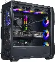 Bluewave Pro Gaming PC -Cooler Master  K501L - AMD Ryzen R7-9700X - NVIDIA GeForce RTX 4070Ti Corsair- 64 GB DDR5 5200MHz - 1 TB NVMe SSD- 4 TB WD HDD -DOS– High Performance Gaming PC Desktop