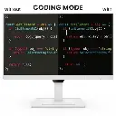 BenQ GW2790QT 27" IPS 2k QHD Monitor| USB-C (65W PD)| Coding Mode| 99%sRGB|Daisy Chain| Height Adjust| 75Hz| Eye Safe Certified| Brightness Intelligence| Noise Filter Speakers| HDMI|DP|USB Hub (White) 