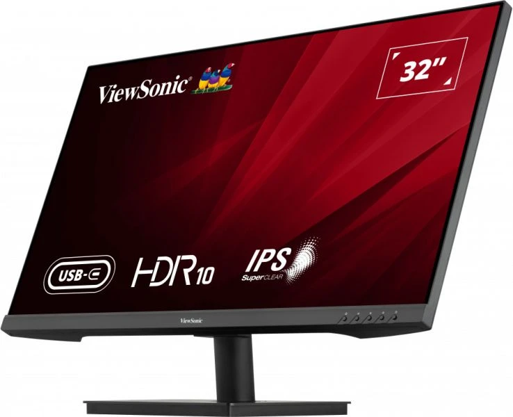 ViewSonic (from USA) -VA3209U-4K 81.28 Cm(32") 4K UHD|IPS Wide Monitor with Speakers | HDR10 | One Cable Solution 65W Charge Back USB Type-C| HDMI, Display Port,128% sRGB, Bezelless Design, Eye Care 