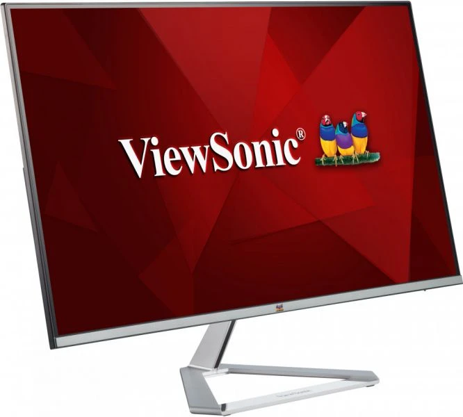 ViewSonic(from USA) VX2476-SH 60.96 Cm (24") FHD IPS Monitor 1920 x 1080 Pixels Frameless Bezel & Premium Design, 75Hz, Flicker Free, View Mode, HDMI x 2, VGA, Audio Out Black, 104% sRGB - VX2476-SH