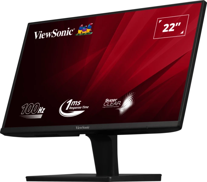 ViewSonic (from USA) -VA2215-MH 55.88 Cm (22") FHD Monitor |100 Hz |1ms Response Time,Flicker Free, Eyecare Technology, Low Power Consumption, SRGB104%, AMD Freesync with HDMI & VGA Port.