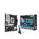 ASUS B760M-AYW WiFi, an Intel B760 LGA 1700 mATX Motherboard with PCIe 4.0, Two PCIe 4.0 M.2 Slots, DDR5, Realtek 2.5Gb Ethernet, WiFi 6, HDMI, SATA 6 Gbps, Front USB 3.2 Gen 1, Aura Sync