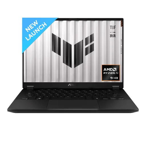 [BWASL1023] ASUS TUF Gaming A14, AMD Ryzen AI 9 HX 370 8GB RTX 4060 GPU (32GB DDR5,2TB SSD,14" incH QHD Display,Jaeger Gray,1.46Kg, Win 11,MS Office) FA401WV-RG037WS