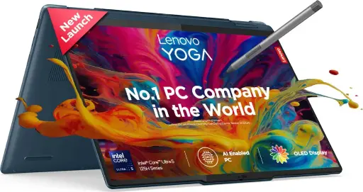 [BWLEL1034] LENOVO Yoga 7 2-in-1 14IML9 Intel® Core™ Ultra 5 125H, 16GB LPDDR5, 512GB SSD, (Win 11, Office 21, Storm Grey, 1.49 kg) 14" WUXGA (1920x1200) OLED 400nits Glossy / Antifingerprint, 100% DCI-P3, 60Hz, Dolby Vision®, TÜV Low Blue Light, DisplayHDR™ True Black 500, Glass, Touch, Yoga 83DJ00AMIN