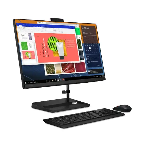 [BWLEL1064] LENOVO IdeaCentre AIO 3 24ALC6, AMD Ryzen™ 5 7430U, 8GB DDR4, 512GB SSD (Win 11 Office 21, Black,6.81 kg) 23.8" FHD (1920x1080) IPS 250nits Anti-glare, IdeaCenter AIO 3 F0G1013EIN 
