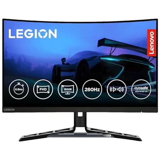 [BWLEMON1007] Lenovo Legion R27fc-30 | 27 Inch (68.58cm) FHD 240Hz Gaming Monitor | 0.5ms, AMD FreeSync & NVDIA G-Sync , 99%sRGB, Speaker, 2xHDMI, 1xDP| Tilt, Swivel, Pivot, Height Adjust Stand | Black | 