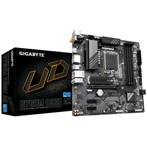 [BWGBMB1009] Gigabyte B760M DS3H AX WiFi DDR5 M-ATX Motherboard
