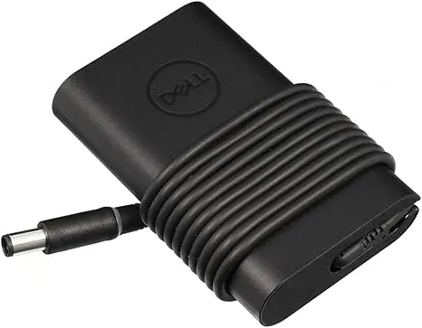[BWDAD1006] Dell Original 65W Laptop Adapter-Black, Big Pin 7.4 MM, 19.5V 3.34A, Warranty 1 Year(Part Code: 6TM1C, H374X, G4X7T) Without Power Cord 