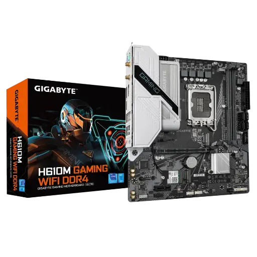 [BWGBMB1021] Gigabyte H610M Gaming WIFI DDR4  Motherboard