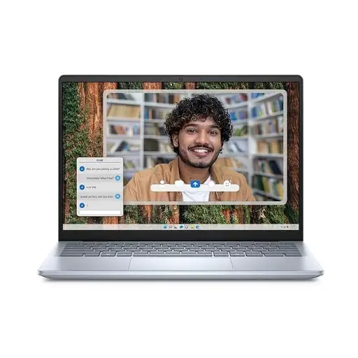 [BWDIL1017] Dell Inspiron 5445 Thin & Light Laptop, AMD R7-8840U Processor, 16GB DDR5 + 512GB SSD, 14" (35.52cm) FHD+AG 250nits Display, Backlit KB + FPR,Win 11 + Office H&S 2024 , Ice Blue, 1.61kg