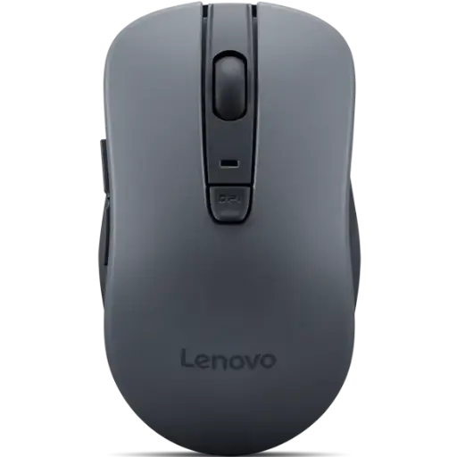 [BWLEM1005] Lenovo WL310 Bluetooth Silent Mouse, Bluetooth 5.0, Upto 3million Button clicks, 1600 DPI, 6 Buttons (Left Click, Right Click, Scroll Click, DPI, 2 x Side Buttons), DPI LED Indicator, Grey