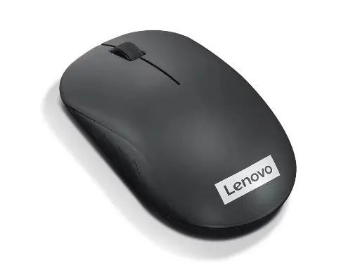 [BWLEM1006] Lenovo 130 Wireless Compact Mouse, 1K DPI Optical sensor, 2.4GHz Wireless NanoUSB, 10m range, 3button(left,right,scroll) upto 3M left/right clicks, 10 month battery, Ambidextrous, Ergonomic GY51C12380