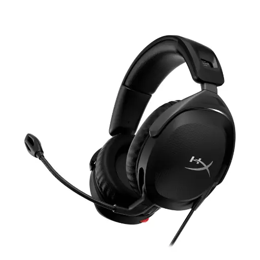[BWHPXH1001] HyperX Cloud Stinger 2 GAMING Greatness Refined, Lightweight Wired Over Ear Headset with mic, Swivel-to-Mute Function, 50mm Drivers, PC Compatible - Black (519T1AA)