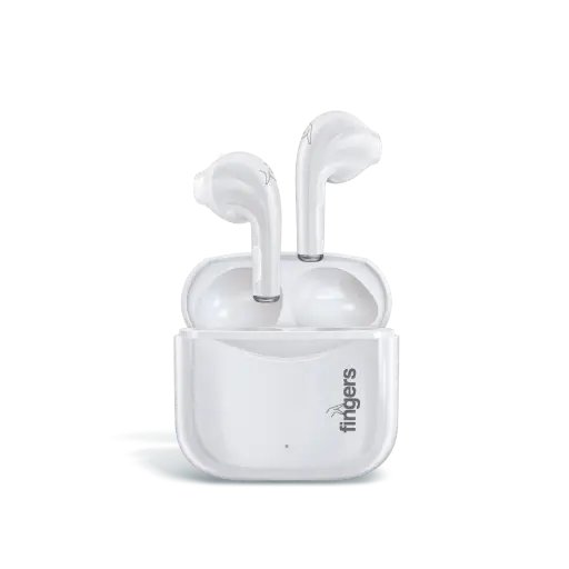 [BWFINEAR1001] FINGERS Go-Tango True Wireless Earbuds [18 Hours Playback | Built-in Mic with SNC™ (Surround Noise Cancellation) Technology | Sweat Proof | Smart Touch Controls]