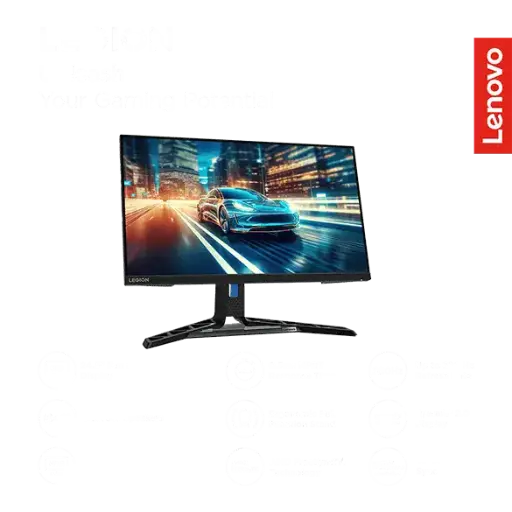 [BWLEMON1010] Lenovo Legion-R25f-30 | 25 Inch (63.50cm) | FHD 240Hz Gaming Monitor | 0.5ms, AMD FreeSync, 99% sRGB, 90% DCI-P3, 3Wx2 Speaker, 2xHDMI, 1xDP| Tilt, Swivel, Pivot, Height Adjust Stand | Black,67B8GACBIN