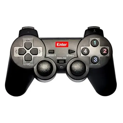 [BWETGP1001] Enter Usb Game Pad With Vibration E-Gpv, PC, Gamepad 