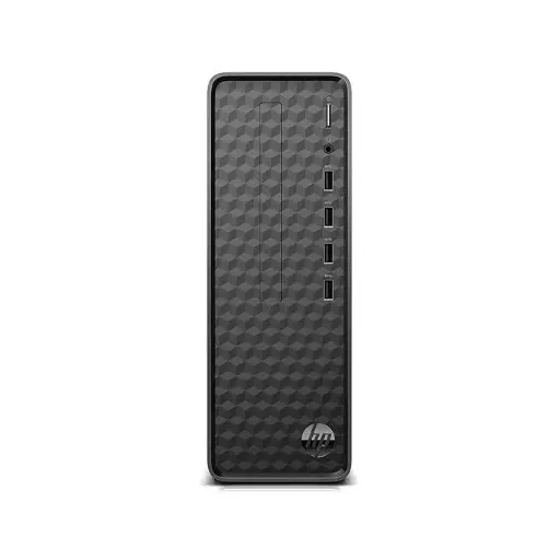 [BWHPAD1056] HP Slim Tower 12th Gen Intel Core i5-12400 (8GB RAM/512GB SSD/Black Wired Keyboard & Mouse/Intel UHD Graphics 730/Windows 11/MS Office 21/Dark Black,3 Years Warranty), S01-pF2123in