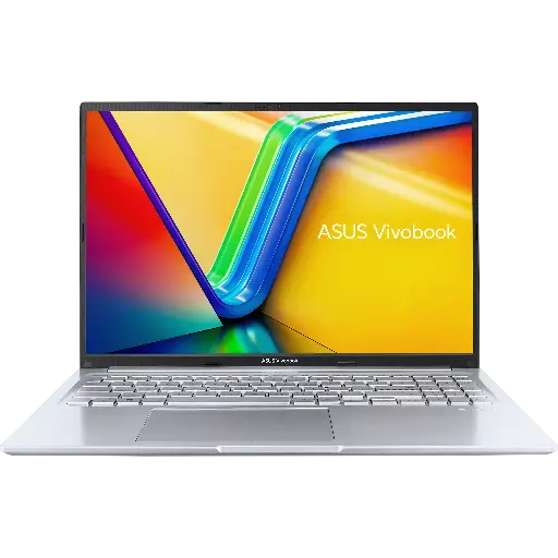 [BWASL1050] ASUS Vivobook 16, Everyday Laptops, Intel Core i5-13420H (16GB DDR4 /512GB SSD/Intel Iris Xe Graphics/16.0" WUXGA/MSOffice Home 2024) X1605VA-MB1627WS/Silver /1.88 kg