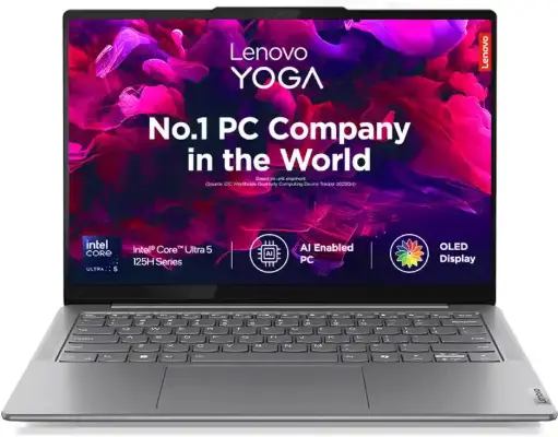 [BWLEL1086] LENOVO Yoga Slim 7 CORE ULT5 125H / AI PC / 16GB, 1TB SSD / WINDOWS 11 HOME 64 SL / OFFICE H&S 2024 / 14_WUXGA_OLED_GL_400N_HDR_P3 / LUNA_GREY / 1.39Kg, 83CV008LIN