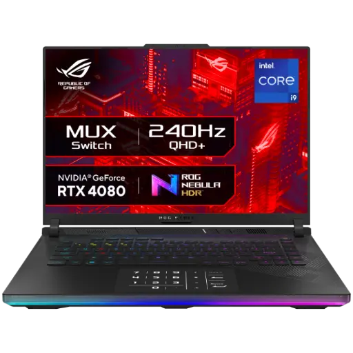 [BWASL1063] ASUS Intel Core i9-14900HX, RTX 4080 Grph (32GB/2TB/40.64 cm (16) QHD+/Windows 11 Home), G634JZR-CM932WS 