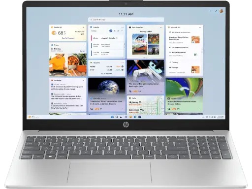 [BWHPL1089] HP Core i5-1334U /(8GB DDR4 /512GB SSD) Intel UHD Graphics/WIN 11 + MSO 2024/Backlit Island KBD with N’Pad/15.6 FHD  Narrow Border / Natural Silver, 15-fd0466TU