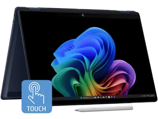 [BWHPL1123] HP OmniBook X Flip x360 |  | Ultra 7-256V (8C) 47 NPU TOPs | 16GB LPDDR5X 8533 on-board | 512GB PCIe Gen4 Value | Intel Arc 140V GPU | Touch/14.0 3K (2880x1800) OLED Low Blue Light 48-120Hz VRR 400 nits | OST W11H6 NG PRE SL IPPP | Atmospheric Blue AI logo - 5MP IR PVCY ST | MSO 2024, 14-fm0026TU
