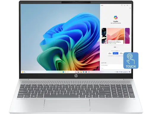 [BWHPL1125] HP OmniBook 5 NG AI PC Clamshell | | Ryzen AI 7 350 (6C) 50 NPU TOPs | 16GB LPDDR5X 7500 on-board | 512GB PCIe Gen4 Value | AMD Radeon 860M Graphics | Touch 16.0 2K (1920x1200) Antiglare IPS 300 nits | OST W11H6 NG STD SL IPPP | Glacier Silver AI logo - 1080p IR TNR PVCY ST | WARR 1/1/0 A/P | HP 1y 3d Onsite Bundle Opp NB SVC, 16-ag1048AU