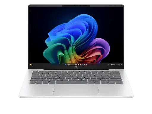 [BWHPL1152] HP OmniBook 5/ 14" 2K OLED/ 16GB RAM/ 1TB SSD/ Snapdragon X/ Windows 11/ Wi-Fi 6E + Bluetooth® 5.3/ 34hr Battery/1.35 kg/ 14-he0015QU