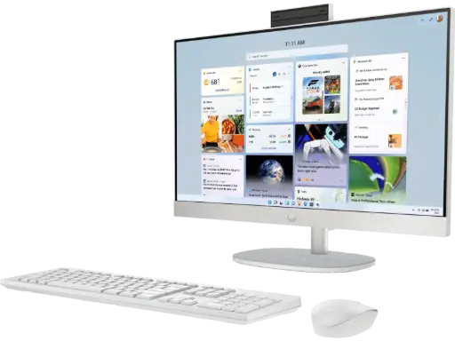 [BWHPAD1015] HP All-in-One Desktop PC 27-cr1027in/ Intel Core Ultra 5 / 16GB DDR5 RAM / 1TB SSD / 27" FHD IPS / Win 11 / Office 2024 / Webcam/ 6.72 kg