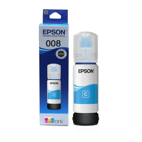 [BWENCON1019] EPSON Cyan Ink Bottle 008 - T06G - 70 ml L15150/ L6460/ L6490/ L6580/ L6570/ L15180
