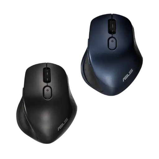 [BWASME1004] ASUS MW203 Multi-Device Wireless Silent Mouse, 2.4GHz with USB Nano Receiver, 2400 DPI Optical Tracking, 6 Buttons, Compatible with PC/Laptop - Black (MW203 (Black))