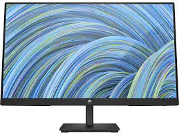 [BWHPM0N1006] HP V24v G5 Monitor 54.5cm (21.45) FHD (1920 x 1080 @ 75 Hz) Flat IPS with Edge-lit 1 HDMI 1.4; 1 VGA Tilt Stand AMD FreeSync™; VESA mountable; Sustainable - 