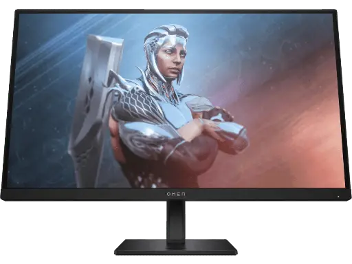 [BWHPM0N1020] HP OMEN 27 FHD 165Hz Gaming Monitor 60.5 cm (23.8) FHD (1920 x 1080 @ 165 Hz) Flat IPS with Edge-lit  2 HDMI 2.0, 1 DisplayPort™ 1.4 Tilt and Height Adjustable Pivot, VESA mountable Stand On-screen controls, Anti-glare, AMD Freesync™ Premium, Gaming Console Compatible, HP Eye Ease (Eyesafe® certified) - 780G0AA