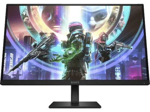 [BWHPM0N1023] HP OMEN Gaming Monitor, 27 inch(68.6 cm) QHD, 240Hz, 3-Sided Borderless, 400 nits, Pivot Rotation, Anti-Glare, Height Adjustable, IPS Panel, Eye Ease (Eyesafe® Certified), 780J5AA (Black) - 780J5AA