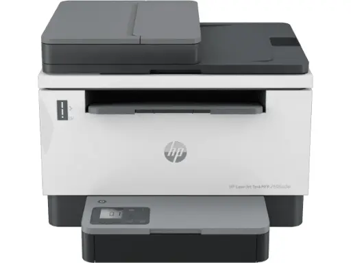 [BWHPP1016] HP LaserJet Tank MFP 2606sdw, Wireless, Print, Copy, Scan, 40-Sheet ADF, Hi-Speed USB 2.0, Ethernet, Bluetooth LE, up to 22 ppm, 250-sheet Input Tray, 1-Year Warranty, Black and White, 381U2A