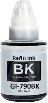 [BWCNCON1003] Canon PIXMA GI790 Black Ink Bottle for G1010, G2000, G2012, G3000, G3010, G3012, G4010 - PIXMA GI790BK