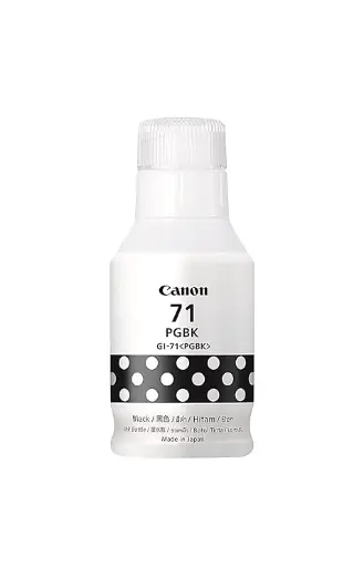 [BWCNCON1009] Canon PIXMA GI71BK Black Ink bottle for G1020,G2020,G3020,G2060,G3060, G1737,G2770,G3770,G4770, G1730,G2730,G3730 - PIXMA GI71BK
