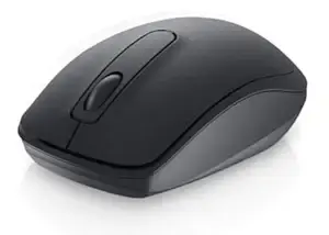 [BWDM1002] Dell WM118 Wireless Mouse, 1000DPI, 2.4 Ghz with USB Nano Receiver, Optical Tracking, 12-Months Battery Life, Plug and Play, Ambidextrous - Black