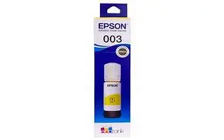 [BWENCON1014] Epson 003 Yellow Ink Cartridge, 65 ml  L3110, L3101, L3150, L4150, L4160, L6160, L6170, and L6190 - C13T00V498