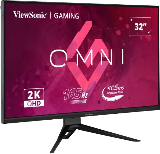 [BWVSMON1027] ViewSonic - VX3219-2K-PRO-2 81.28 Cm (32") QHD 2560x1440 IPS Monitor | 165Hz | 0.5 Ms Response time | DCI-P3 95%| sRGB 137% | 2- HDMI | 1 DP | Flicker-Free | Eye ProTech | Blue Light Filter